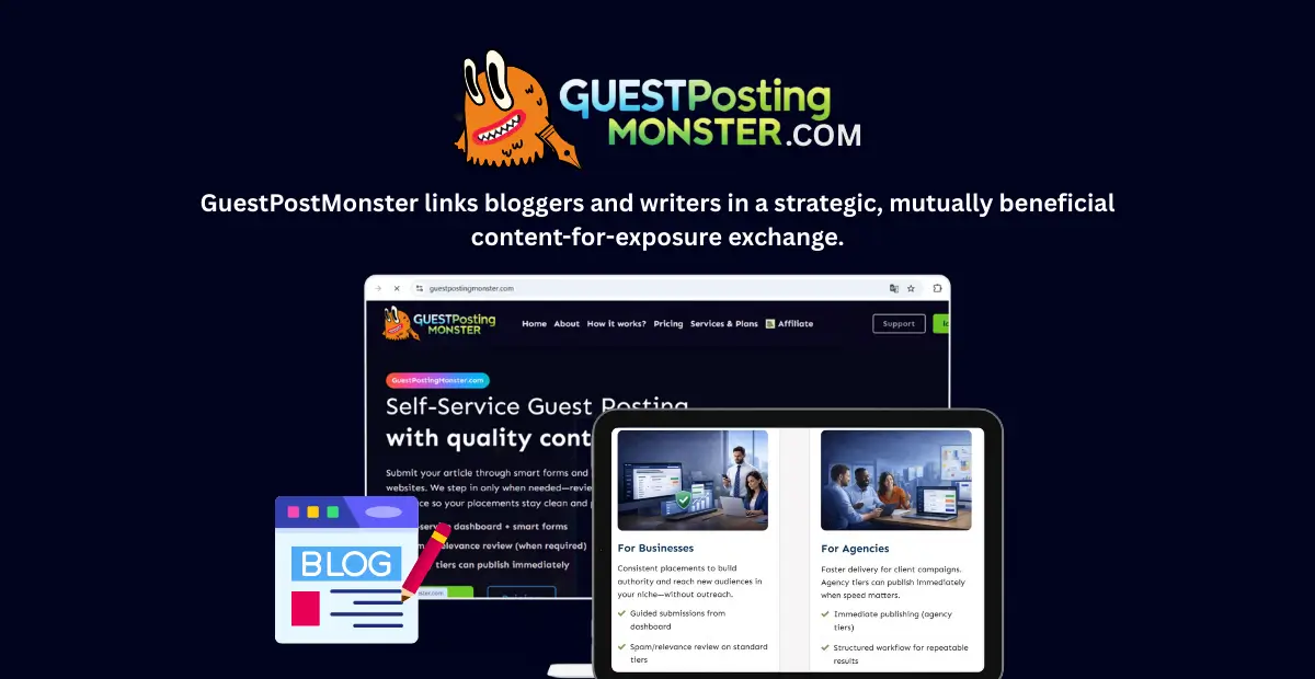 GuestPostingMonster Bridging Blogger-Writer Content Gaps